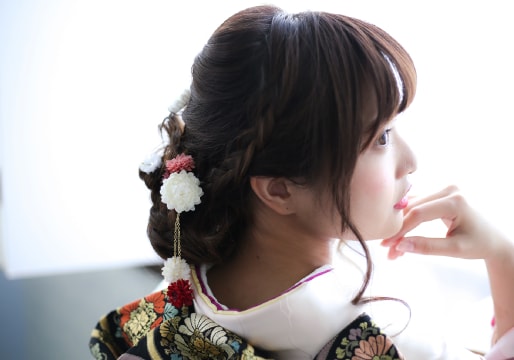 素敵なヘアーセット