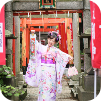 七五三ロケーション撮影のイメージ