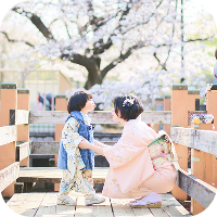 七五三ロケーション撮影のイメージ