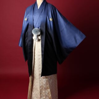 670　青黒グラデーション